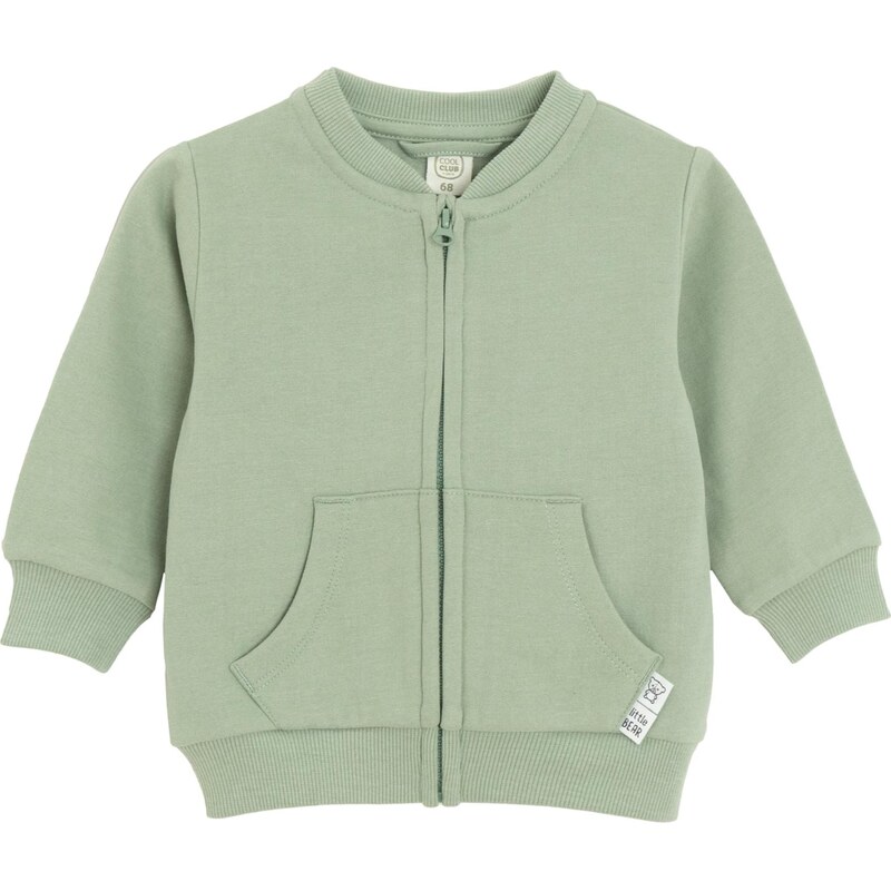 Cool Club Tepláková bunda zelená 66308445