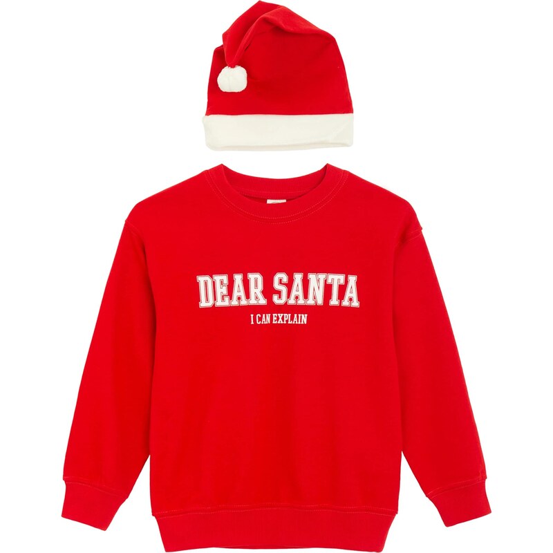 Cool Club Mikina červená / biela 66308487