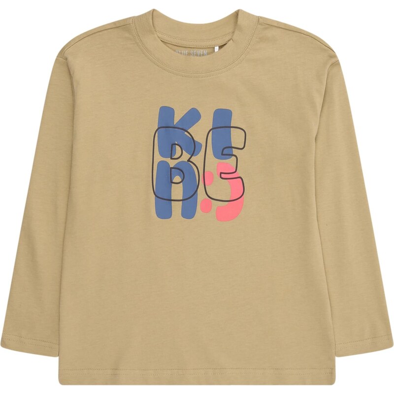 BLUE SEVEN Tričko modrá / brokátová / neónovo ružová / čierna 66308600