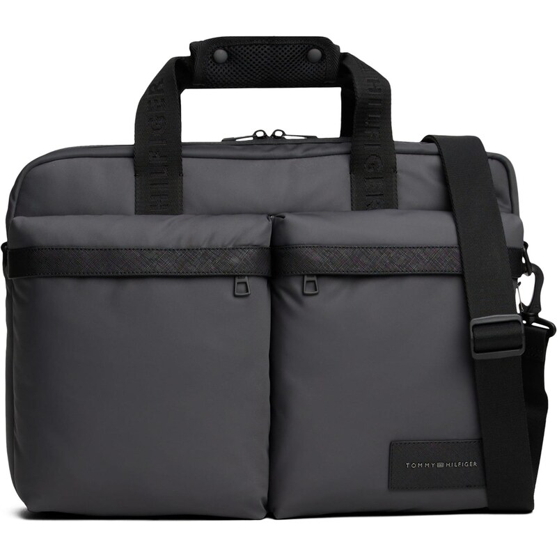 TOMMY HILFIGER Taška na notebook antracitová 66308602