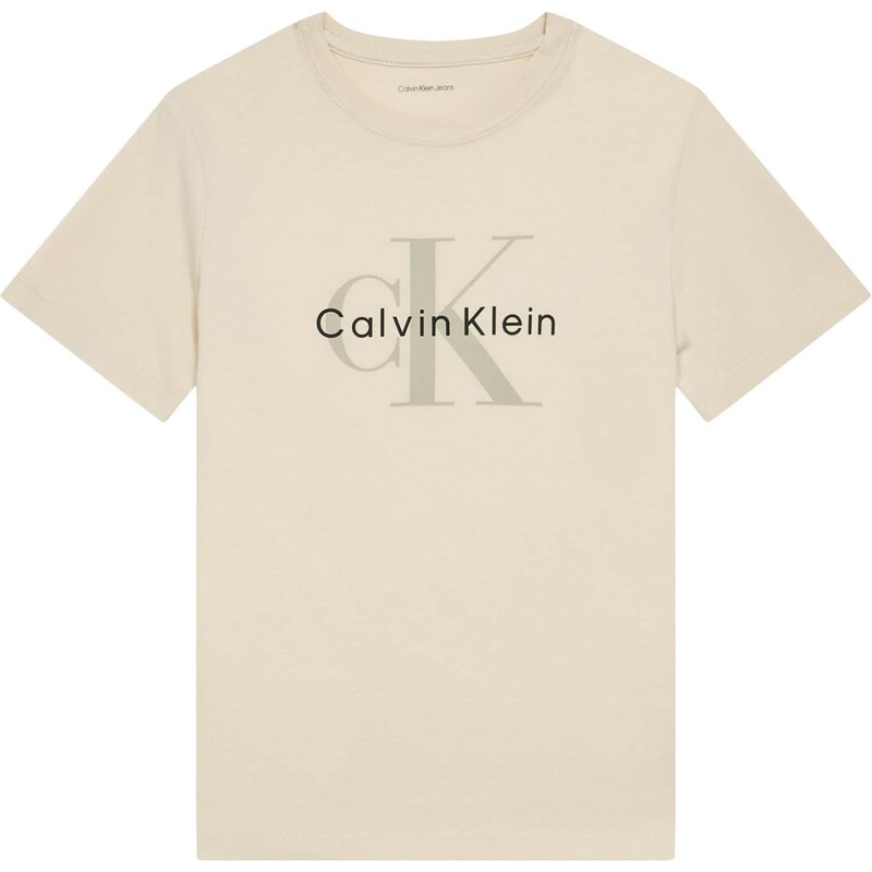 Calvin Klein Jeans Tričko tmelová / tmavošedá / čierna 66308612