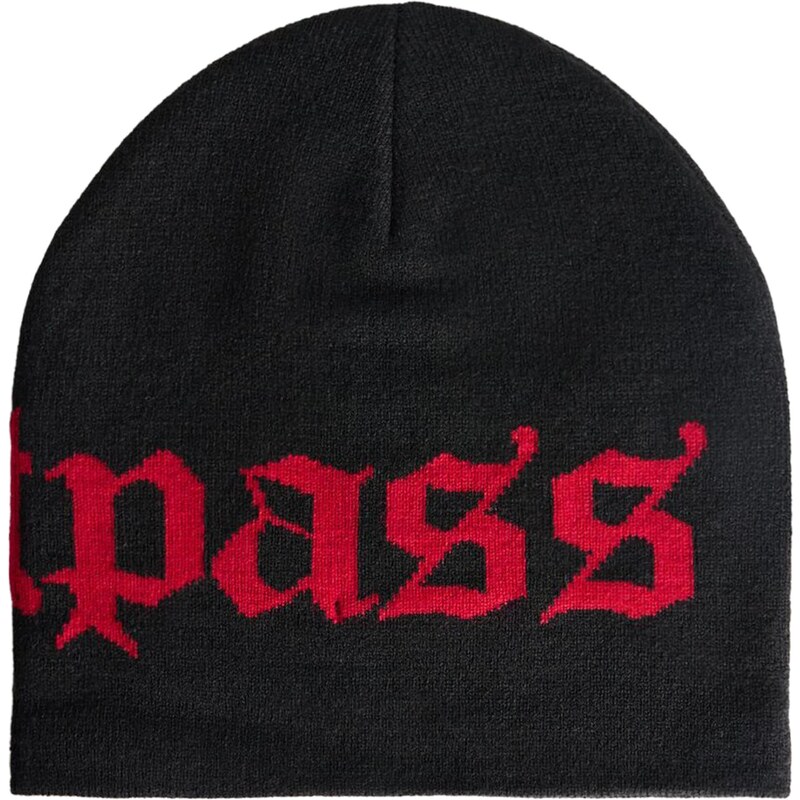 Bershka Čiapky FASTPASS červená / čierna 66308608