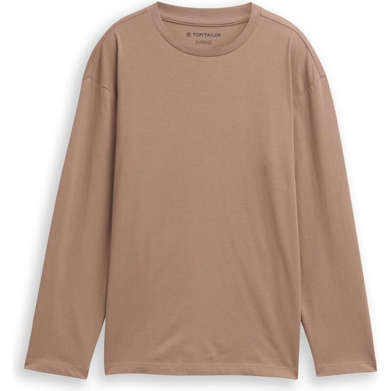 TOM TAILOR Tričko modrá / hnedá / tmavošedá / biela 66308728