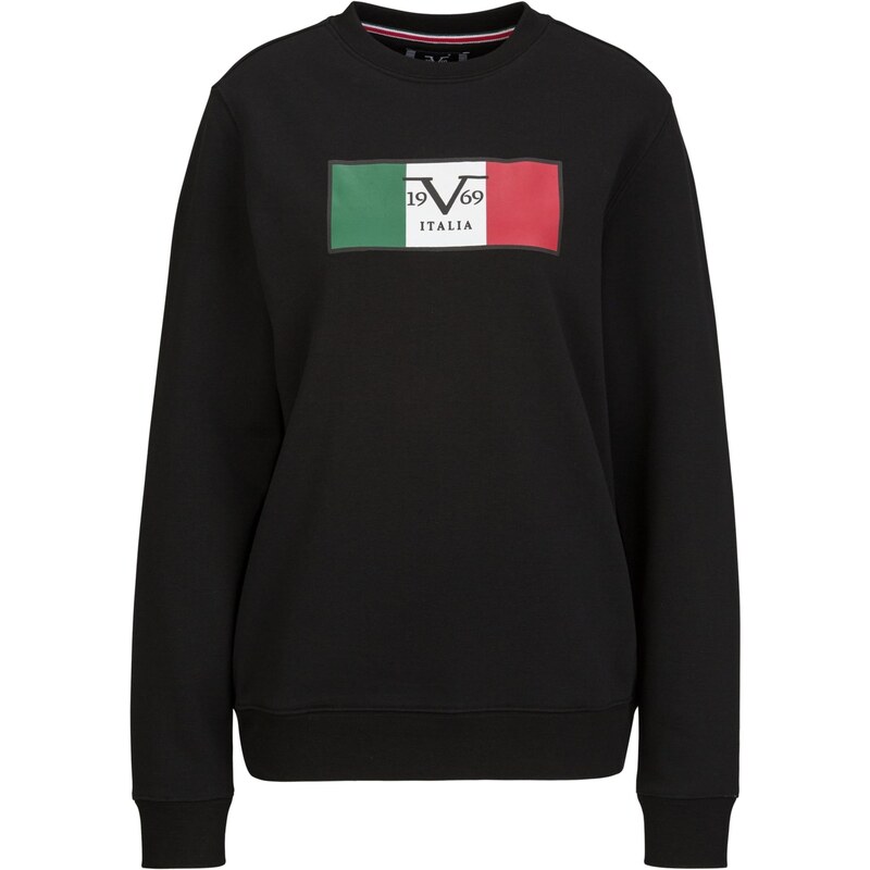 19V69 ITALIA Mikina Nico Carrier 5 zmiešané farby / čierna 66308746