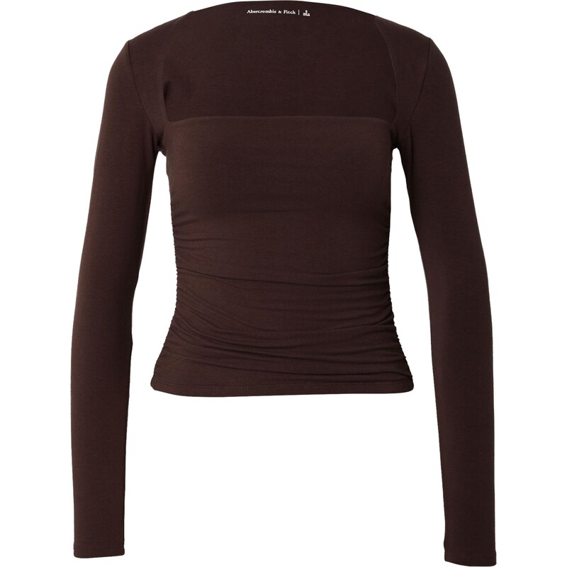 Abercrombie & Fitch Tričko tmavohnedá 66308784