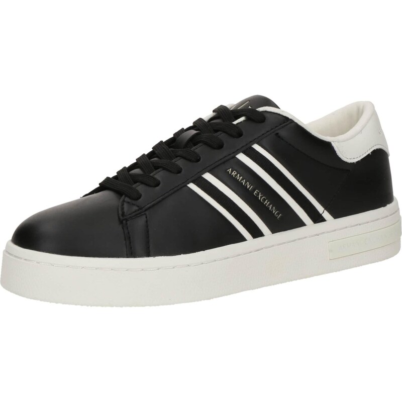 ARMANI EXCHANGE Nízke tenisky čierna / biela 66308933
