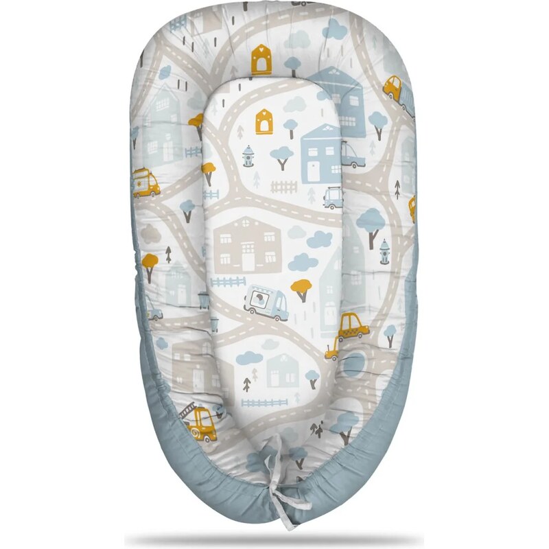 Sablio Hniezdočko pre bábätko Cestičky s dopravou 65114023