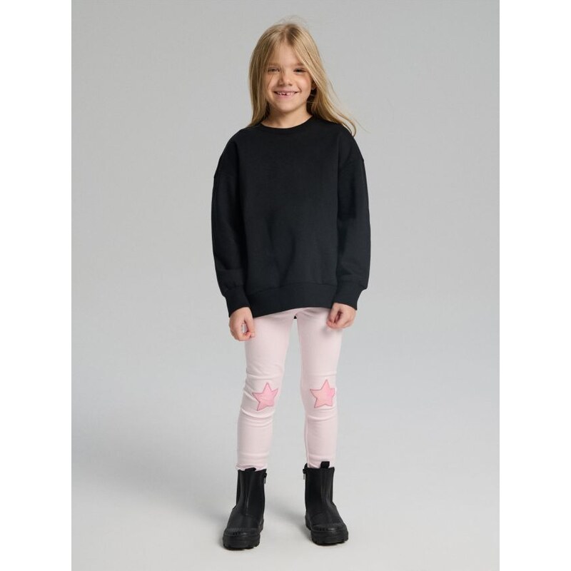 Sinsay - Legíny - pastelová ružová 66306773