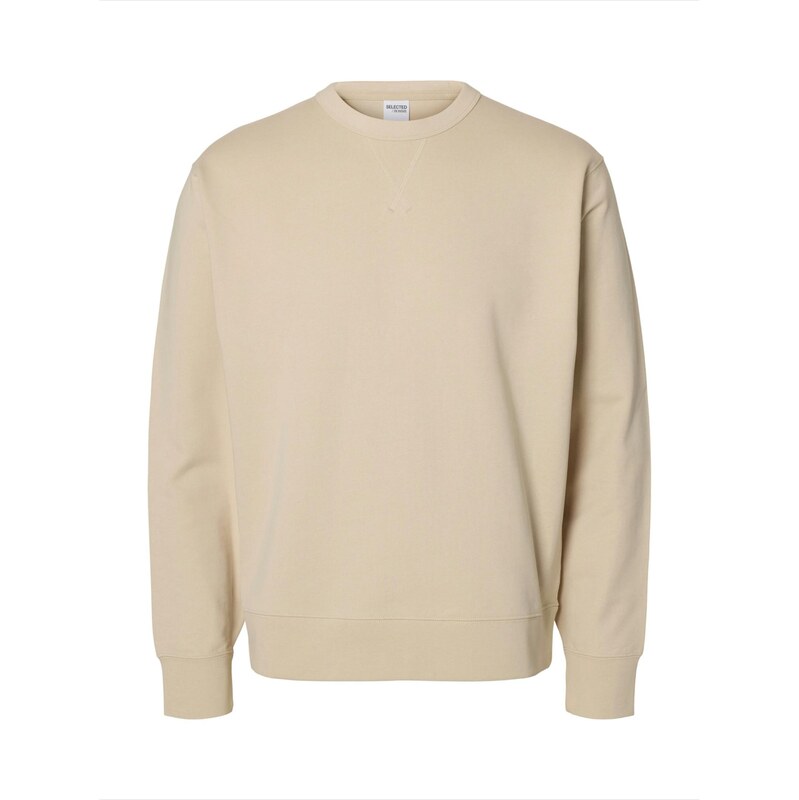 SELECTED Mikina SLHLUKE krémová 66330260