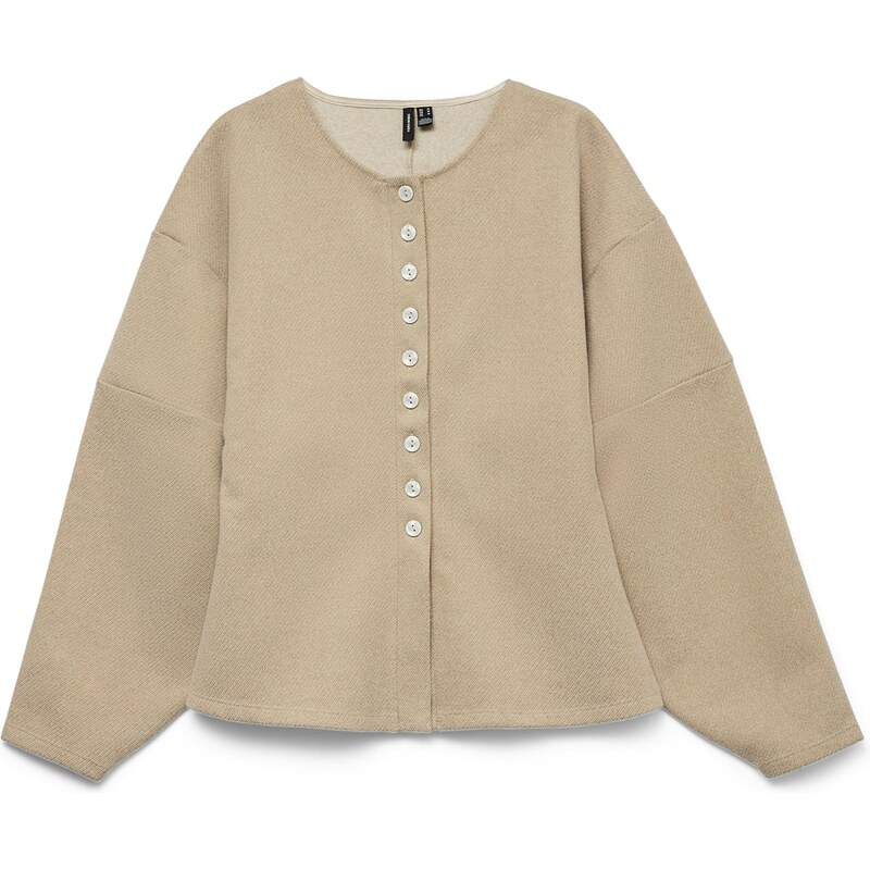 VERO MODA Kardigán VMKleia béžová 66330781