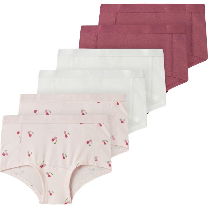 NAME IT Nohavičky olivová / purpurová / pastelovo ružová / biela 66330855