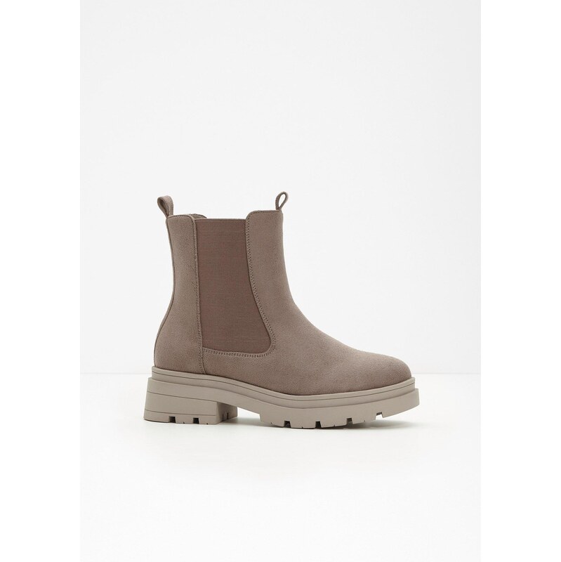 bonprix Chelsea čižmy, farba hnedá 66308805