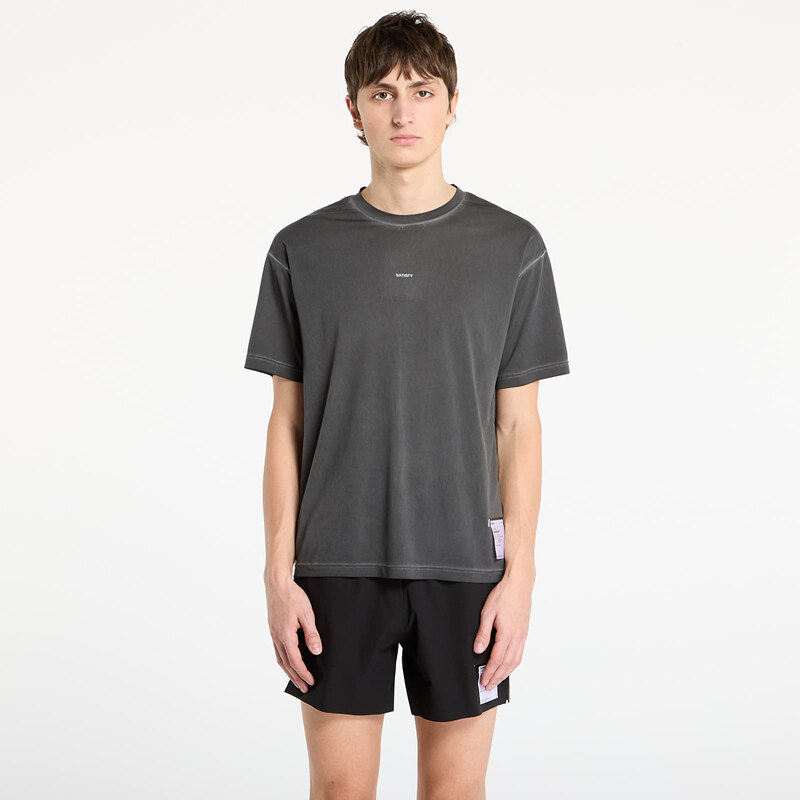 Tričko Satisfy AuraLite T-Shirt Pigment Black XL 66310670