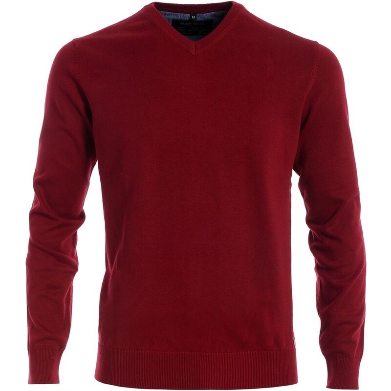 Bavlnený červený pánsky pulóver Marvelis 66310535