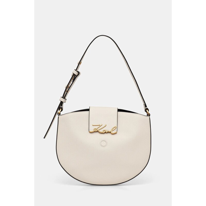 Kožená kabelka Karl Lagerfeld K/SIGNATURE 66323072