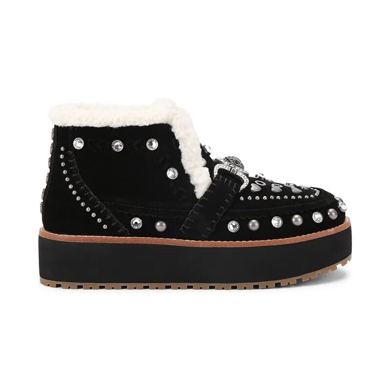 Semišové snehule Kurt Geiger London Mansion Cosy Boot 66323142