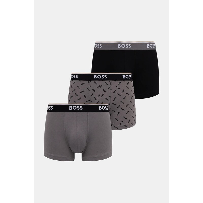 Boxerky BOSS 3-pak Trunk 3P Power Desig 66313194