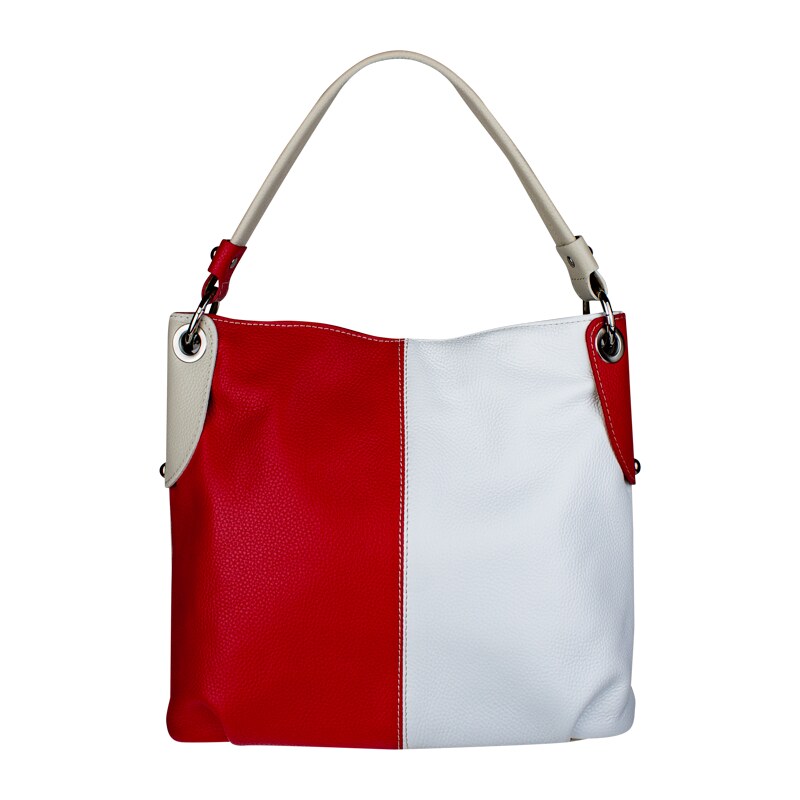 Biela kožená talianska kabelka Margherita Colore Beige NovaKabelka.sk 66087608