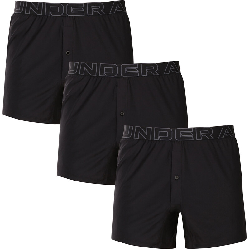 3PACK pánske trenky Under Armour čierné (1390498 001) 66318424
