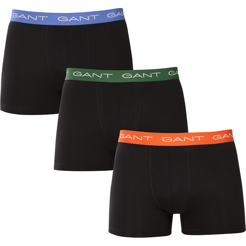 3PACK pánske boxerky Gant čierne (902533004-005) 66316690