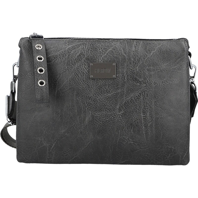 Dámska crossbody kabelka tmavo šedá - Firenze Wiviena šedá 66363491