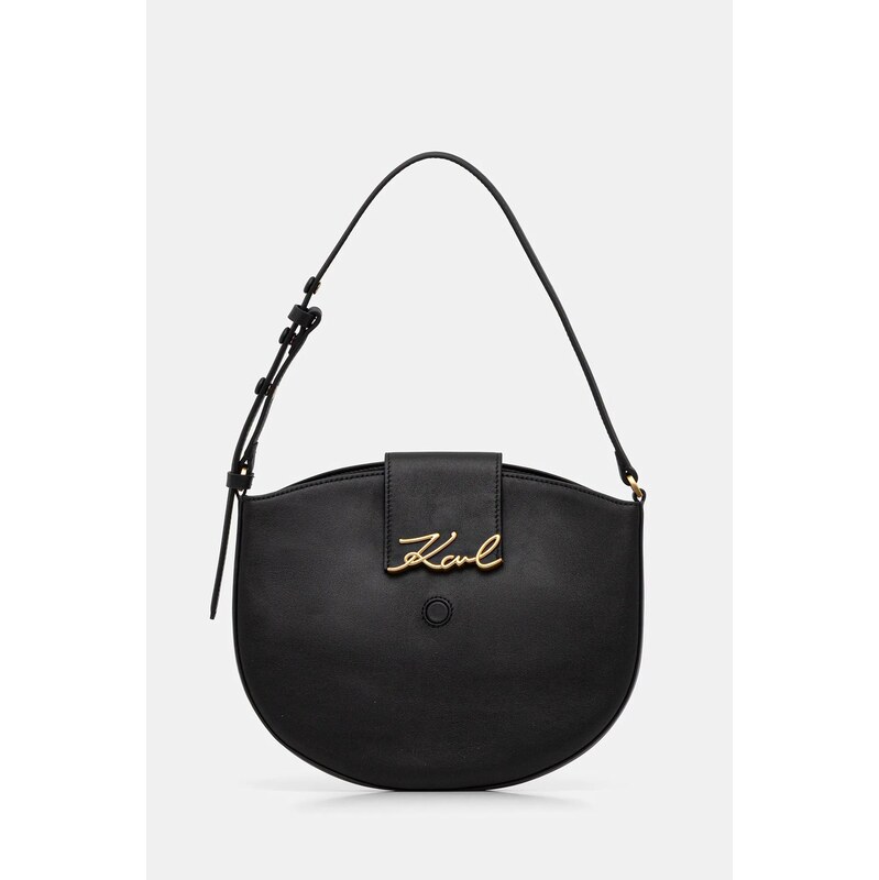 Kožená kabelka Karl Lagerfeld K/SIGNATURE 66323071