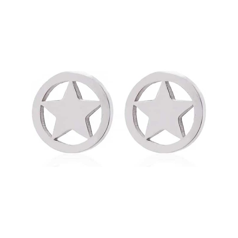 Oceľové náušnice Glare 609 66312393