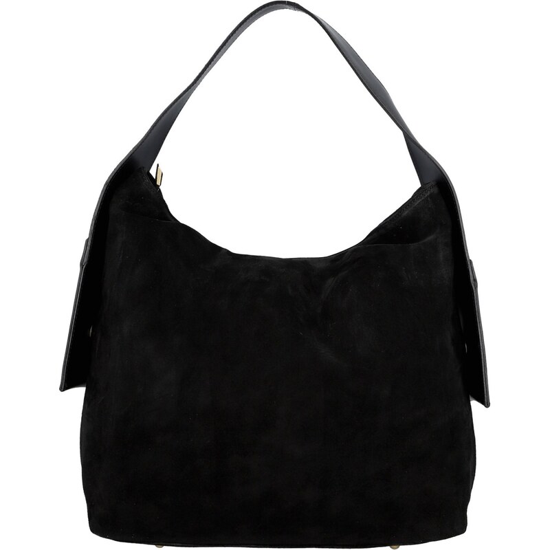 Dámska kabelka na rameno čierna - Delami Vera Pelle Mimmi čierna 66436770