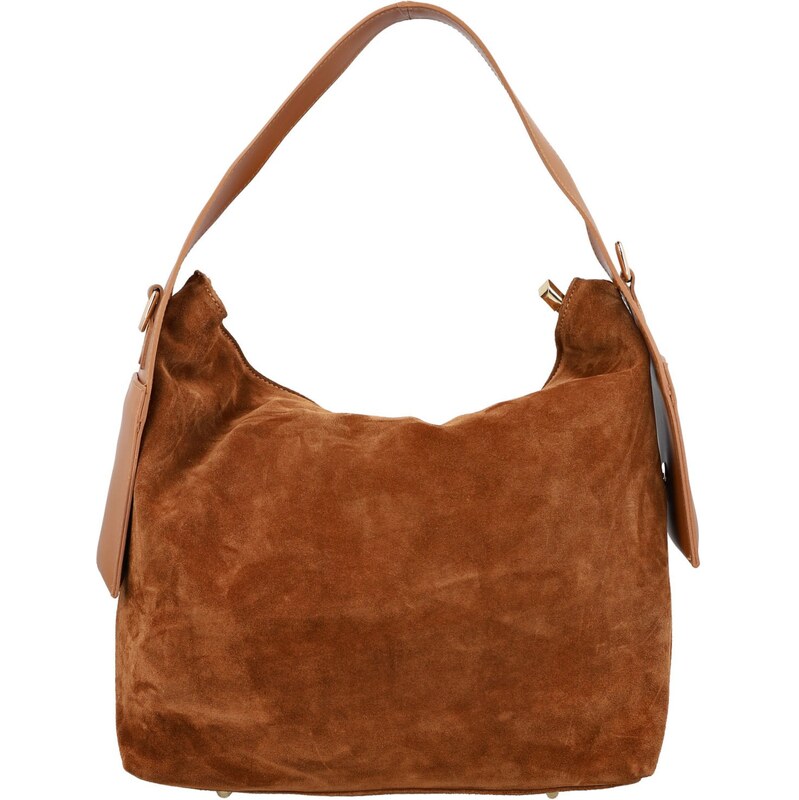 Dámska kabelka na rameno koňaková - Delami Vera Pelle Mimmi koňak 66436768