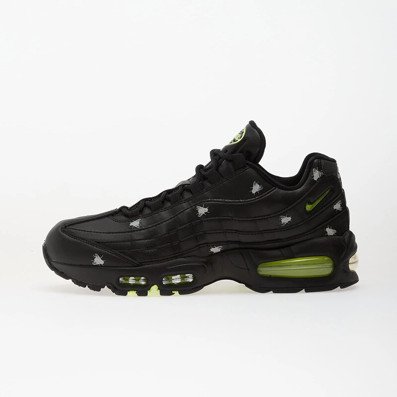 Nike Air Max 95 Premium Black/ Neon Yellow-Black-Mtlc Dark Grey 66318195