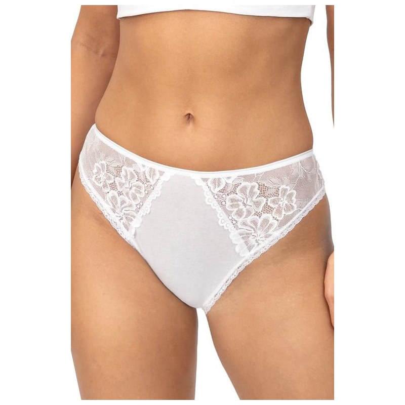 Donna Bavlnené nohavičky 218 biele 66317186