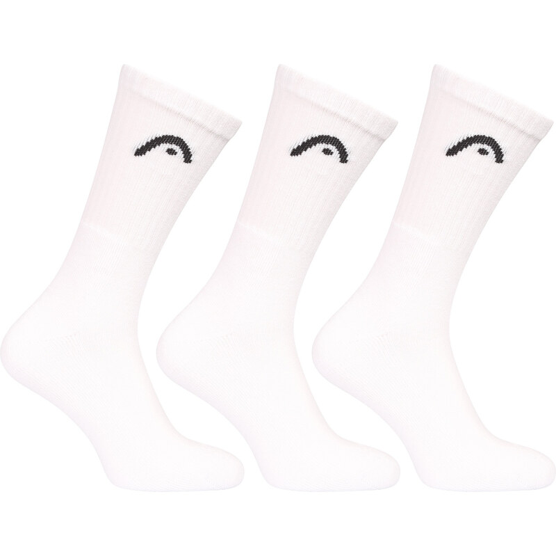 3PACK ponožky HEAD športové vysoké biele (701229015 002) 66318400