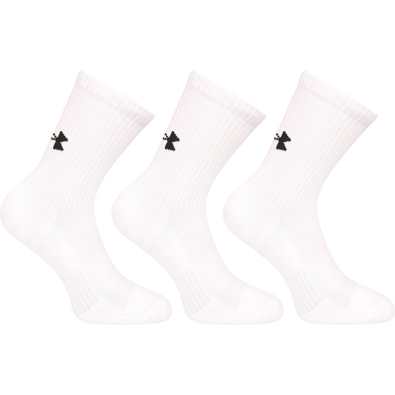 3PACK ponožky Under Armour biele (1386311 100) 66316689