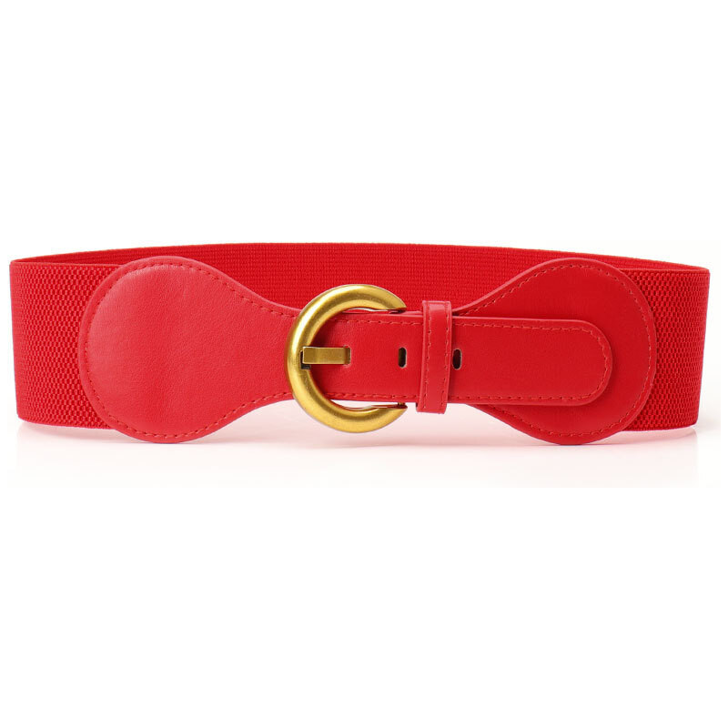 Lifestyle Dámsky strečový pružný opasok HATRY Červený 65230403