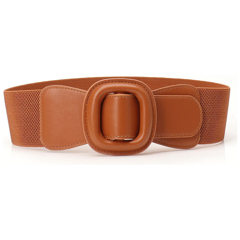 Lifestyle Dámsky strečový pružný opasok MERMET Hnedý 65230406