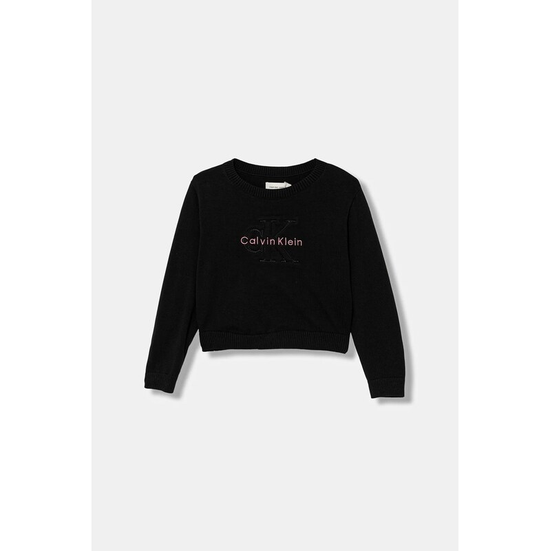 Detská bavlnená mikina Calvin Klein Jeans 66319010