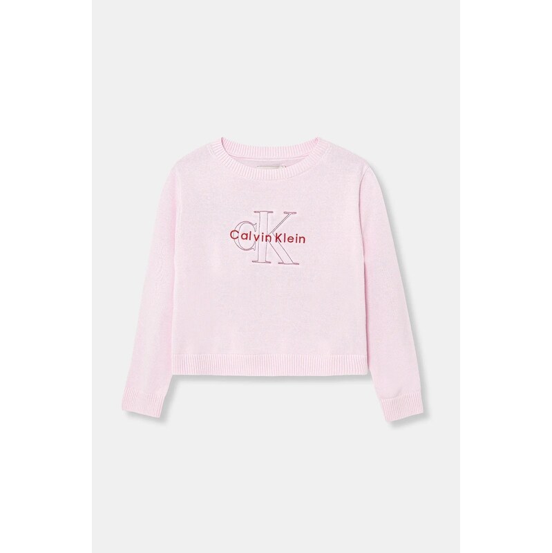 Detská bavlnená mikina Calvin Klein Jeans 66319009