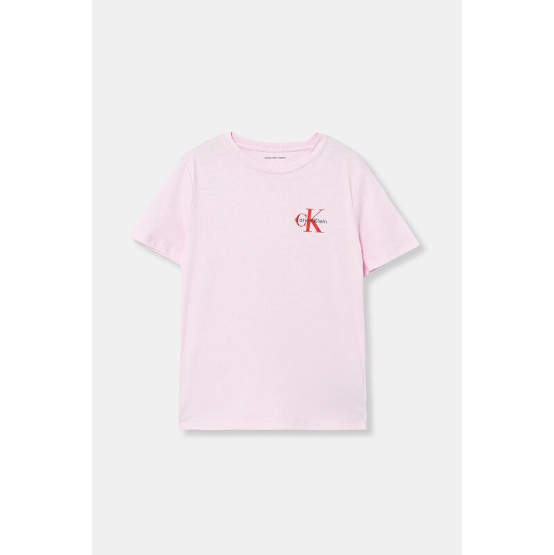 Detské bavlnené tričko Calvin Klein Jeans 66319047