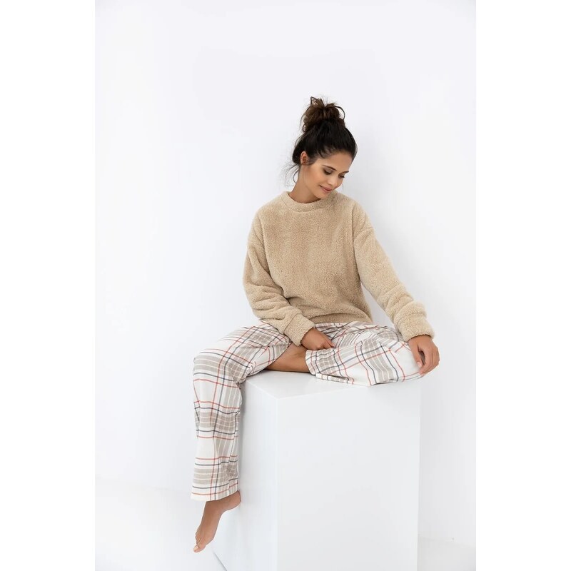 Teplé dámske pyžamo Sensis Joyce 66320811