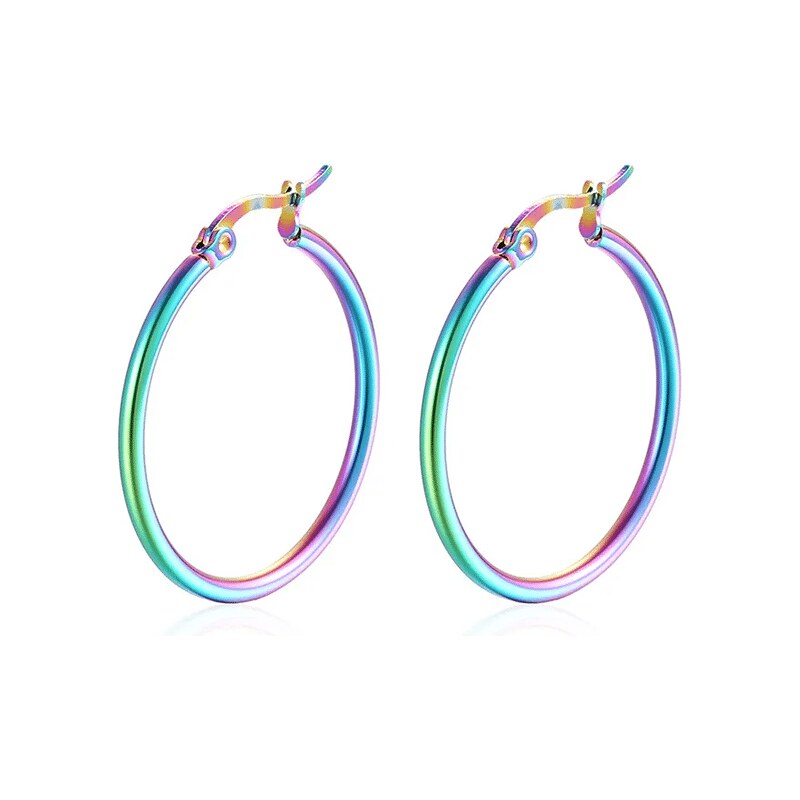 Oceľové náušnice Glare 632 66320892