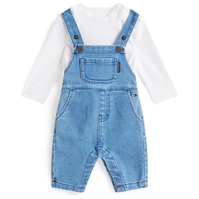 Detské nohavice na traky Tommy Hilfiger 66321246