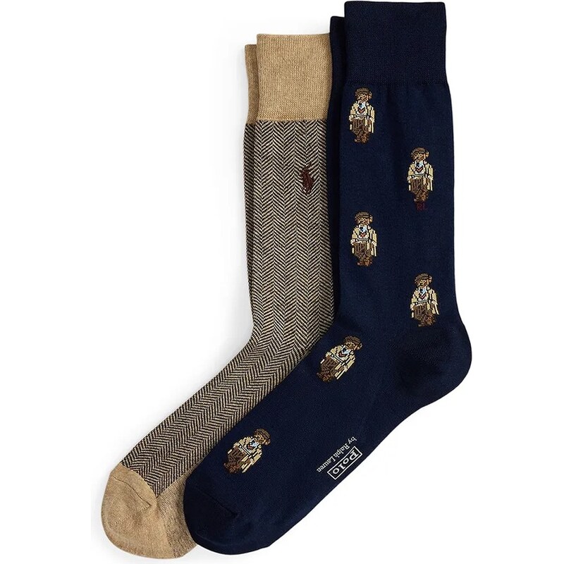 Ponožky Polo Ralph Lauren 2-pak 65586660