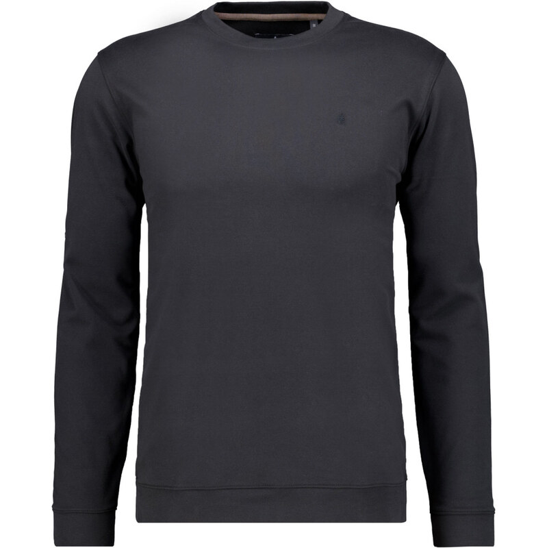 Pánske čierne soft-knit tričko RAGMAN 66321796