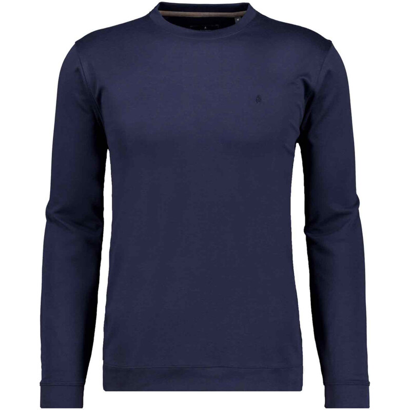 Pánske tmavomodré soft-knit tričko RAGMAN 66321797