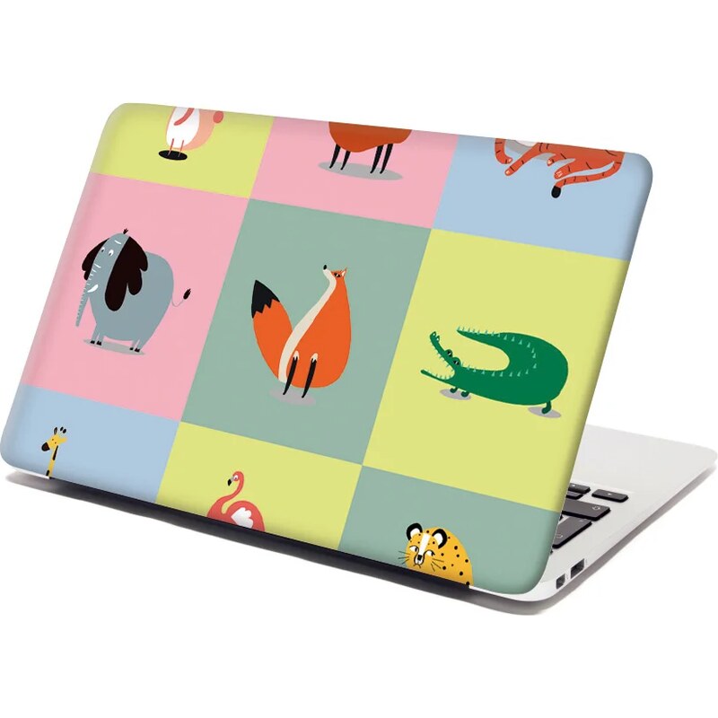 Sablio Samolepka na notebook Zvieratká zo Zoo 65098837