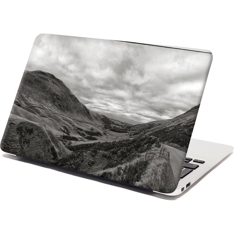 Sablio Samolepka na notebook Čierno-biele údolie 65098790