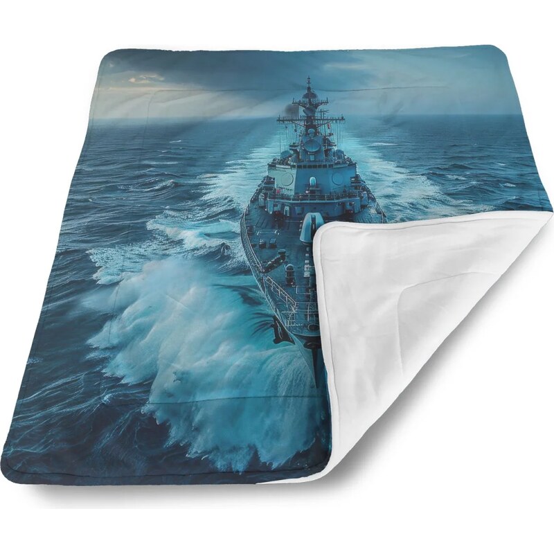 Sablio Deka pre bábätko Vojnová loď prerážajúca oceán 62633542