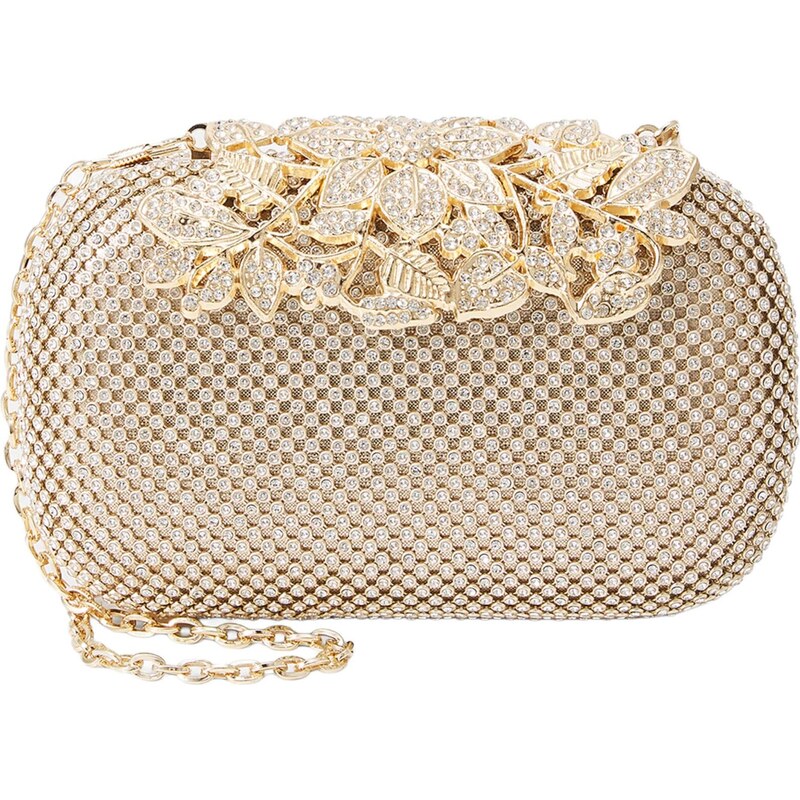 mascara Listová kabelka zlatá 66330374