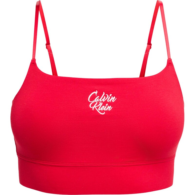 Calvin Klein Underwear Podprsenka červená / biela 66330381