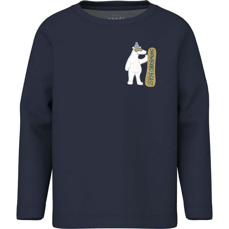 NAME IT Tričko NMMVUX námornícka modrá / olivová / biela 66330464